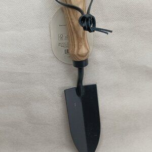 Outdoor Narrow Spade Shovel Threshold Rustproof Hardwood Handle Stainless Steel